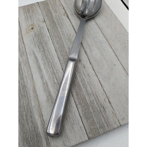 Vollrath 527 Stainless Steel Slotted Serving Spoon 12" - Picture 3 of 8